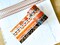 Halloween Spooky Ghosts Pumpkins Candy Corn Trick or Treating Stars Black Orange Washi Tape Set - W093